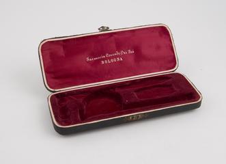 Instrument case for percussor, pleximeter, and stethoscope