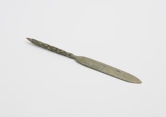 Spatula, bronze, perhaps Greek