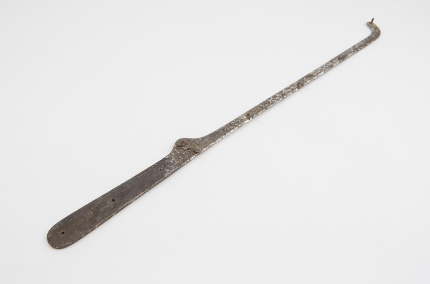 Saw, chain, metal, French, mid-19th century