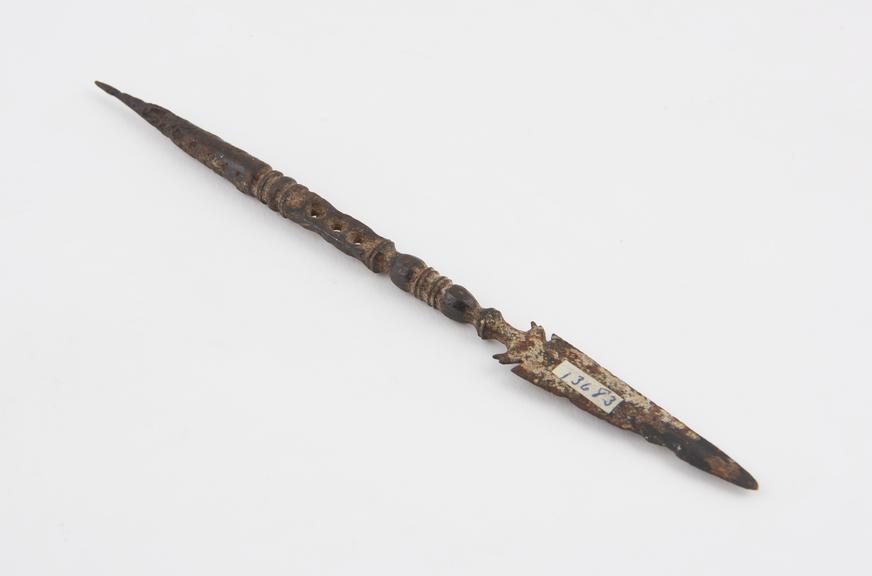 Double ended surgical instrument, maker unknown