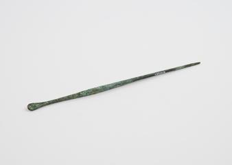 Spatula, bronze, Roman, found in Rome in 1932