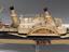 Whole model of the paddle steamer "Brighton" Newhaven and