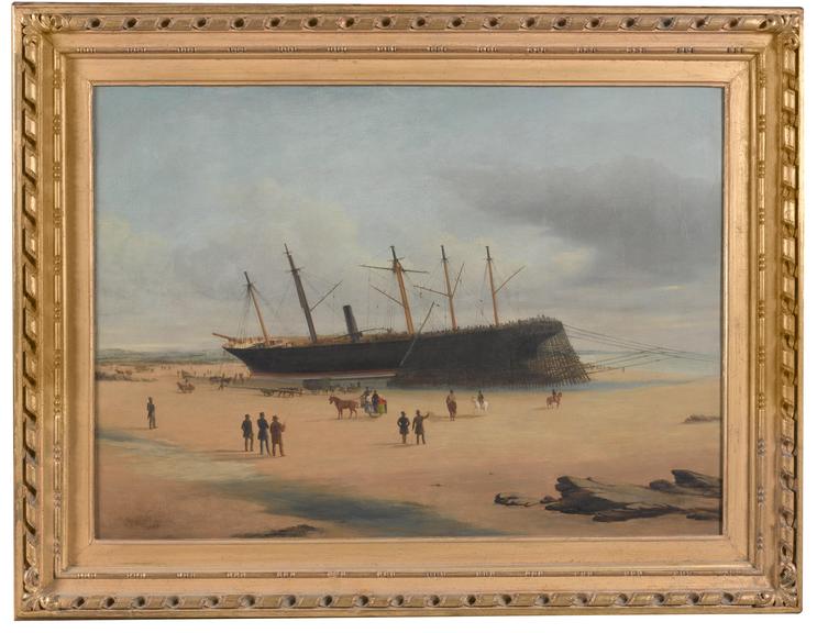 Painting. [SS Great Britain]  / J. Walter, c1847