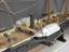 Model of the 32 Gun Paddle Frigate HMS 'Terrible'