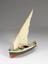 Rigged model of a Gulf of Suez fishing boat