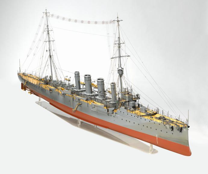 Model Of The HMS Glasgow 1909 Science Museum Group Collection model-of-the-hms-glasgow-1909-science-museum-group-collection