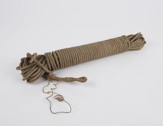 Rope from stopcock waterbottle designed by J Y Buchanan and used on British Antarctic Expedition, 1901