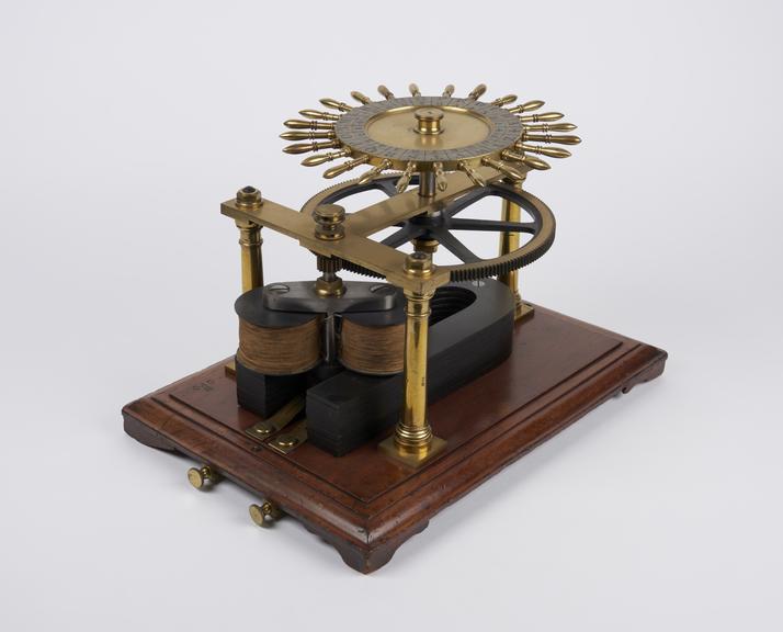 Cooke and Wheatstone's ABC telegraph transmitter, 1840