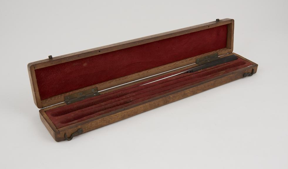 Small amputation knife by Gerguson, London in case, c.1840