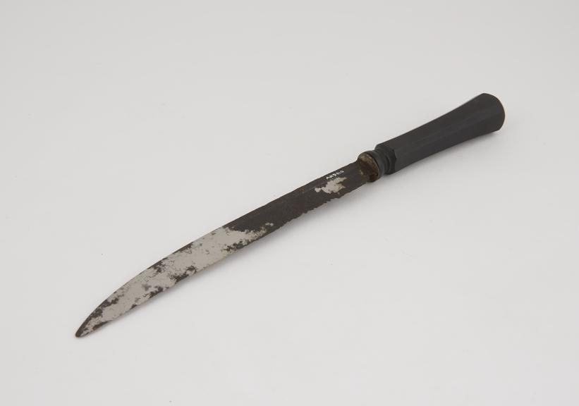 Amputation knife by Evans, 1750-1850