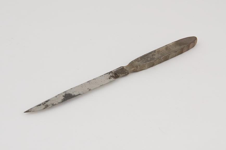 Aseptic amputation knife, c. 1930