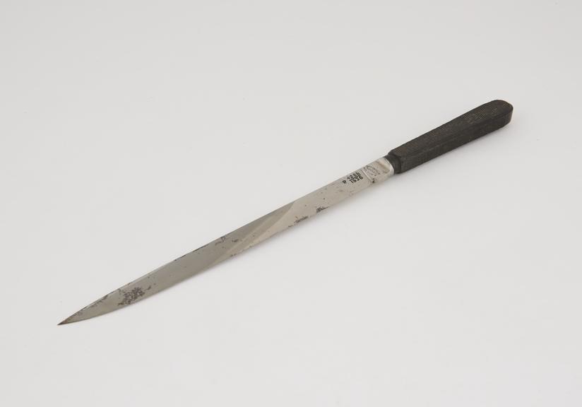 Amputation knife by Maw, c.1850