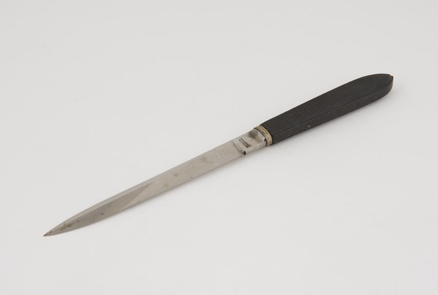 Amputation knife or catlin by Reynolds of Liverpool, c.1840