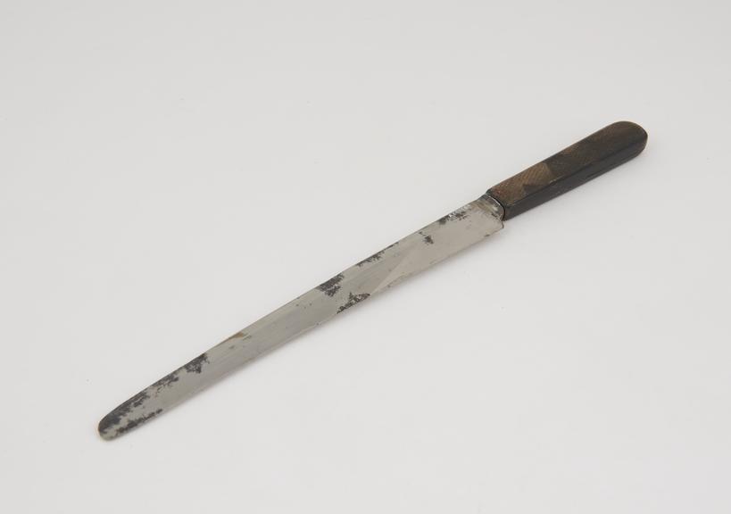 Amputation knife, c. 1800