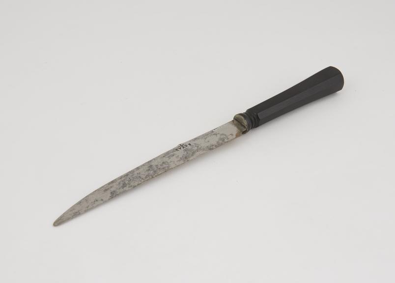 Amputation knife by Evans, c. 1812