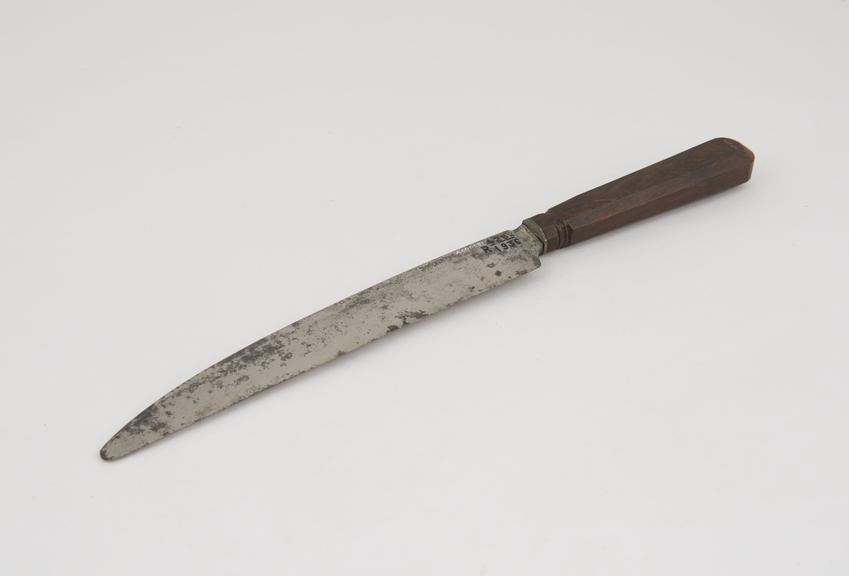 Amputation knife by Dickinson, c. 1800