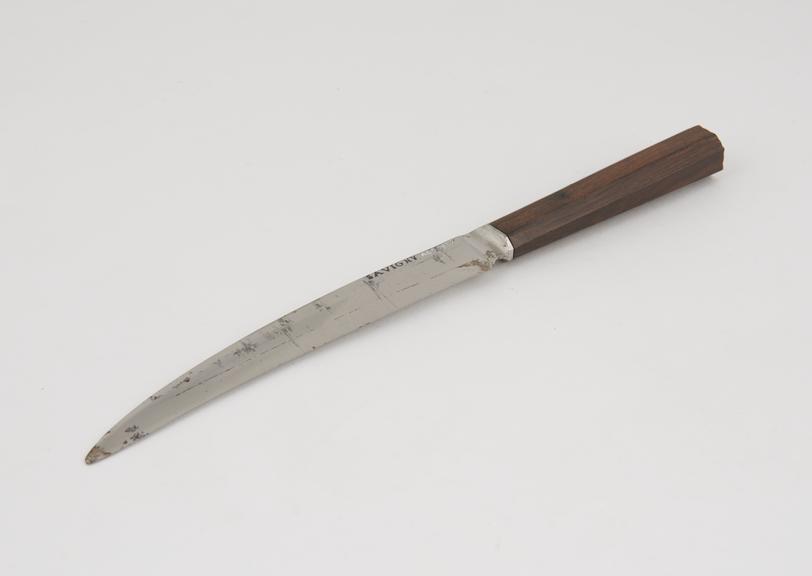 Amputation knife by Savigny, c. 1800