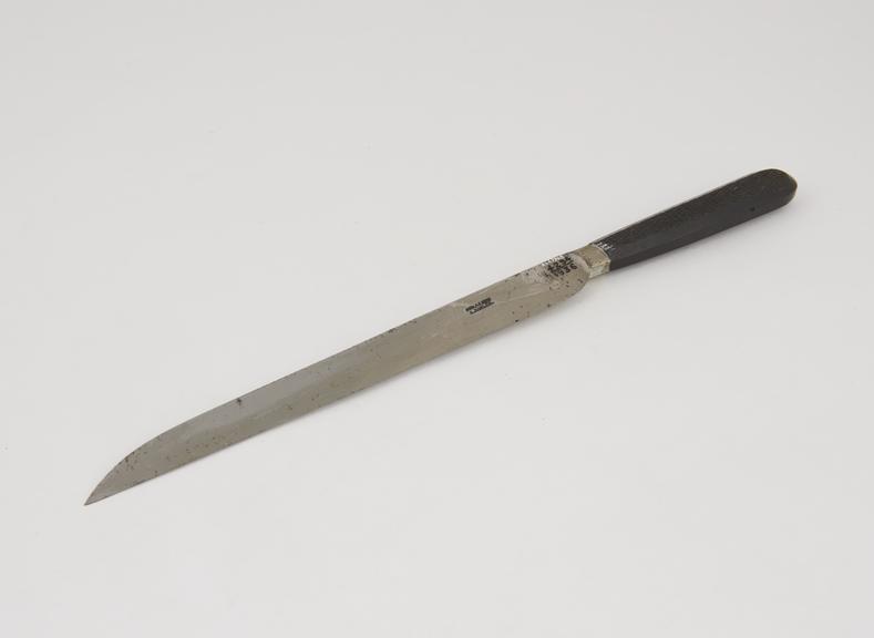 Amputation knife by Simpson, c. 1830