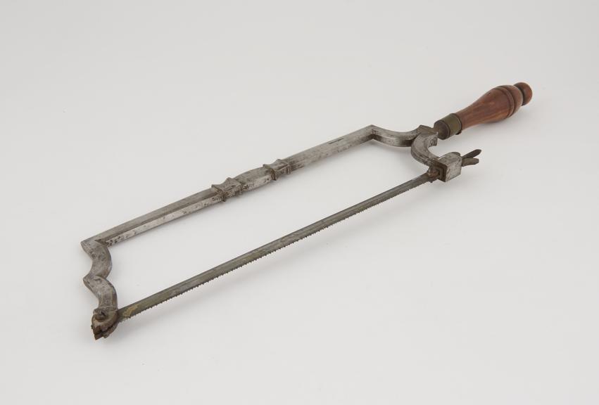 Bow-frame amputation saw by Blombach, Germany, c. 1730