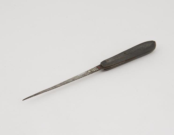 Metacarpal (finger) saw, English, c. 1830