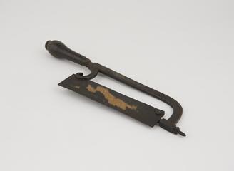 Unusual bow-frame amputation saw