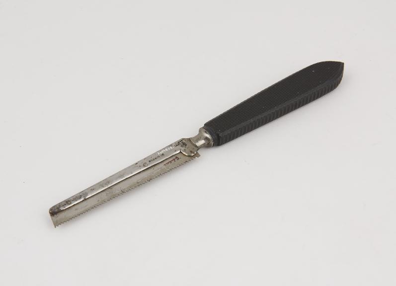 Metacarpal saw, fixed back by Ferguson, London, c. 1830