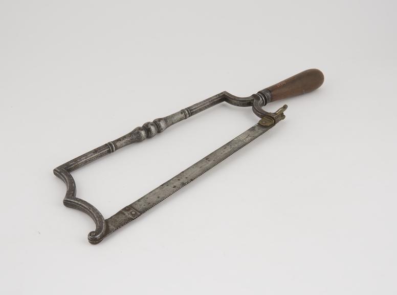 Bow-frame amputation saw by Muller, Germany, c.1700