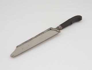 Amputation saw, hinged back, English, c. 1800