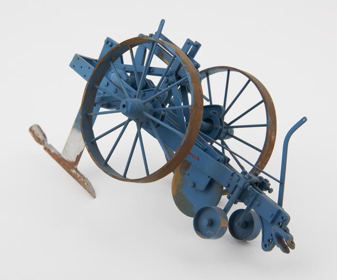 1:12 scale model of Ransomes mole drainer