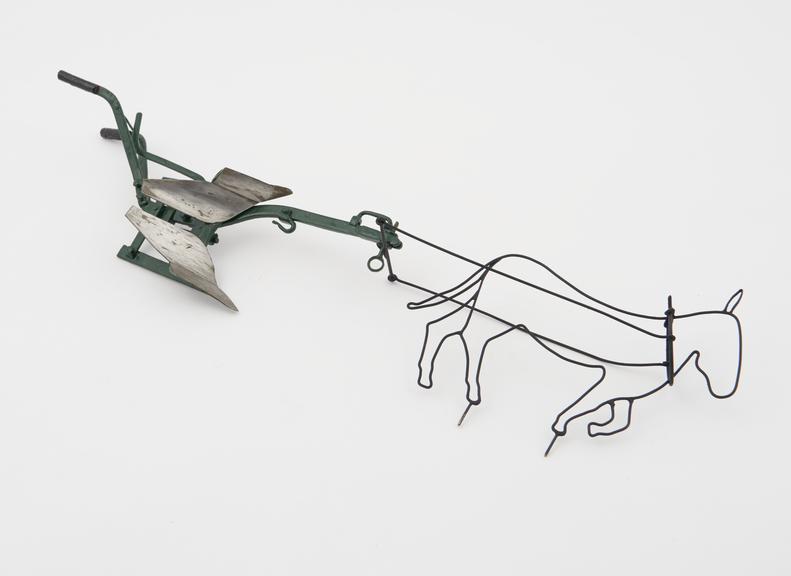 Model of Italian turnwrest plough