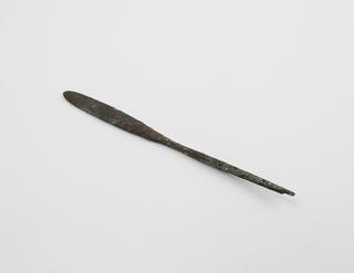 Spatula, bronze, Egyptian