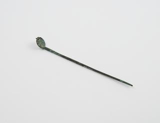 Perforated spoon, bronze, Roman, 199BC-500AD