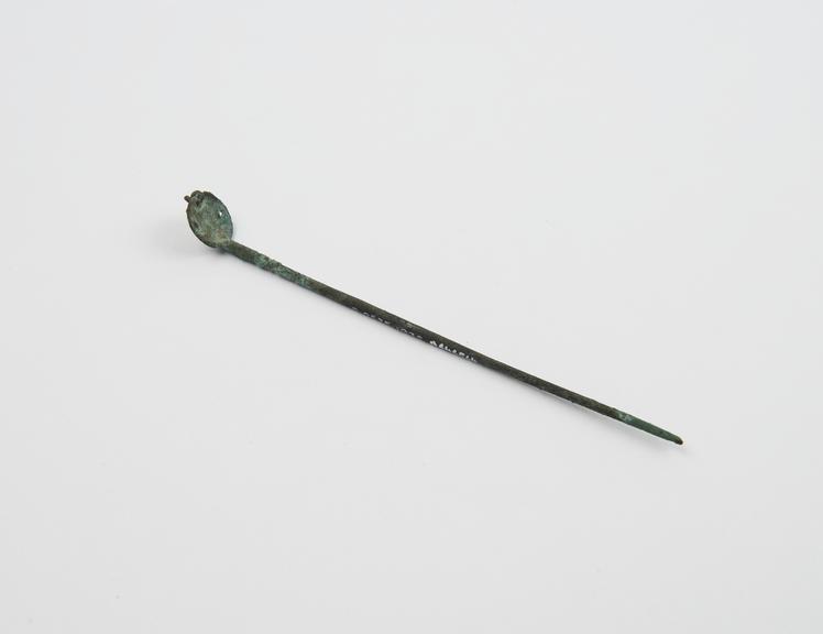 Perforated spoon, bronze, Roman, 199BC-500AD