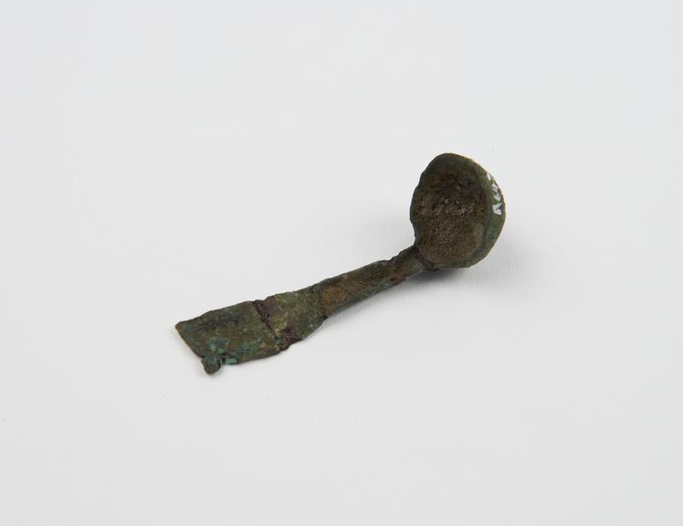 Ladle, bronze, small, perhaps Roman