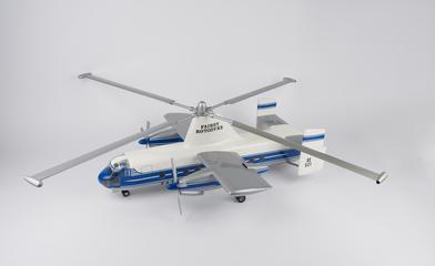 Model of Prototype Fairey Rotodyne, scale 1:24