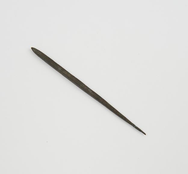 Pointed tool, bronze, Egyptian, 2000BC-500AD