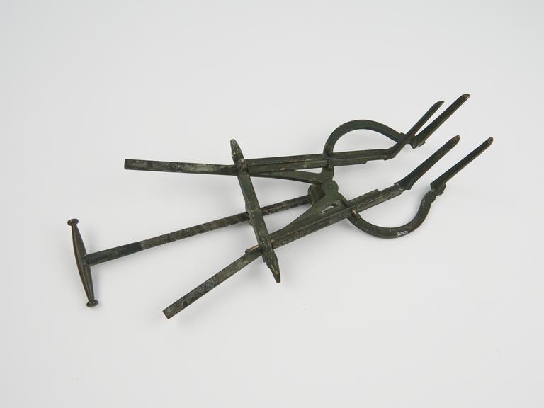 Copy of bronze vaginal speculum excavated at Pompeii