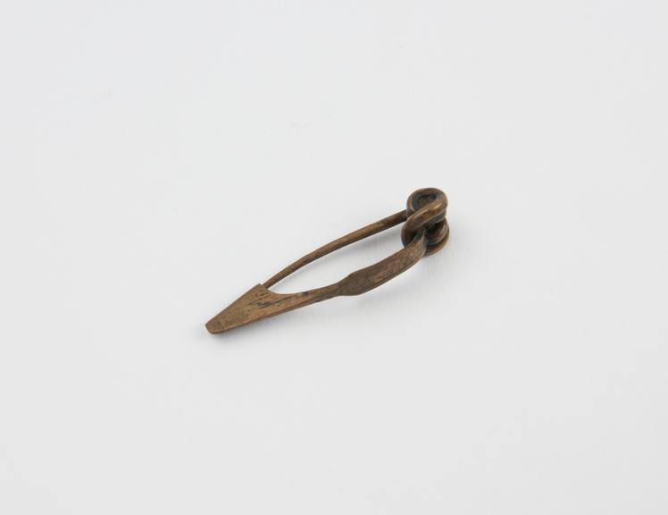 Fibular brooch, bronze, Roman, 100BC-100AD