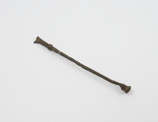 Spatula(?), iron, broken and incomplete, Roman(?)