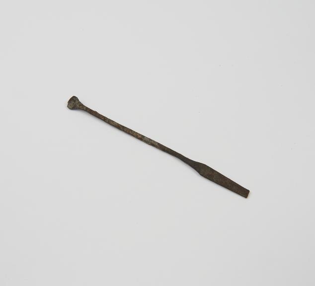 Dental file (?), combined with spatula, iron, Roman (?)