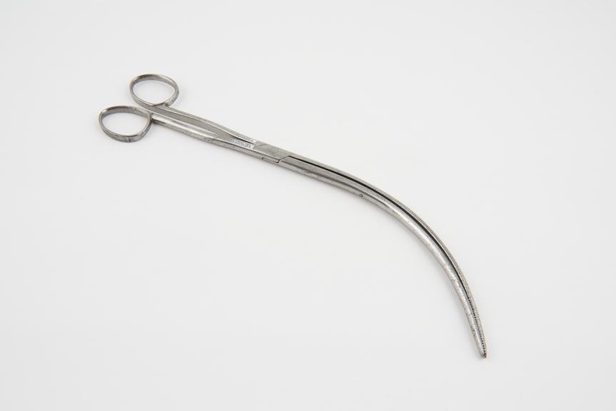 Laryngeal forceps, steel, second half 19th century