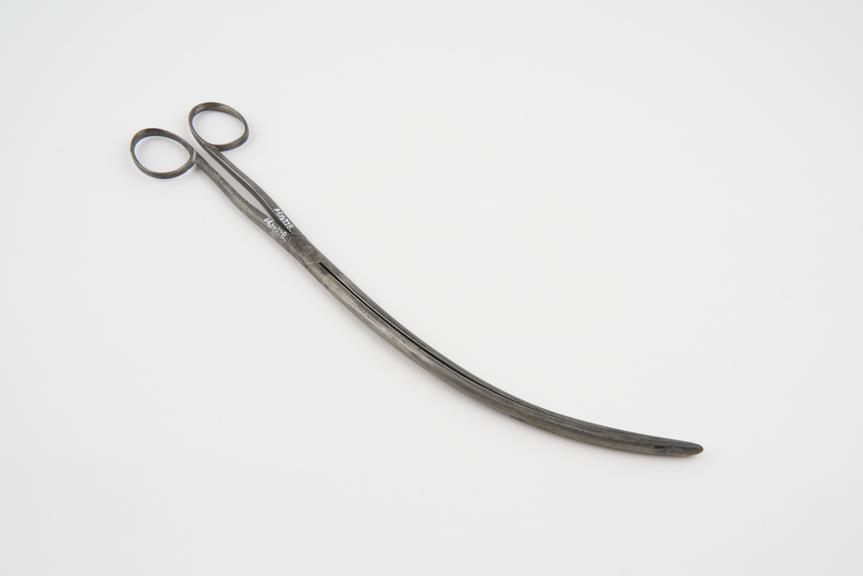 Laryngeal forceps, steel, second half 19th century