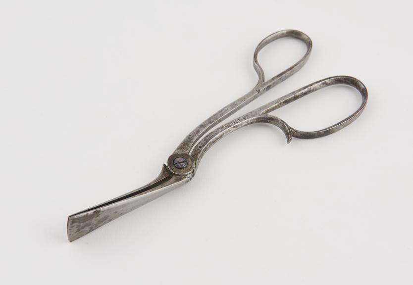 Nasal forceps(?), steel, made by a London firm, 19th century