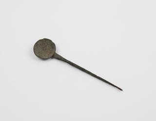 Bronze spoon, found in London, Roman