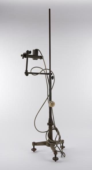 Telescope used with Faraday's magnet