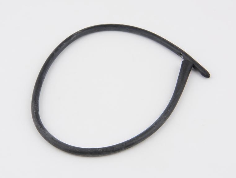 Rubber oesophageal tube, possibly a modified catheter, European