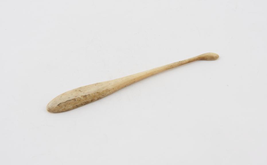 Bone scoop, possibly aural