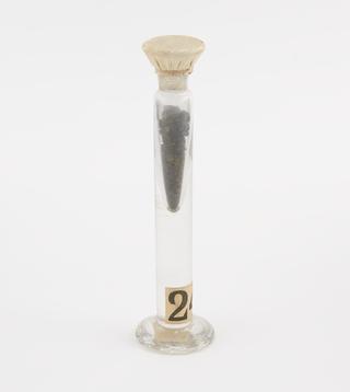 Glass jar containing Hofman's Violet