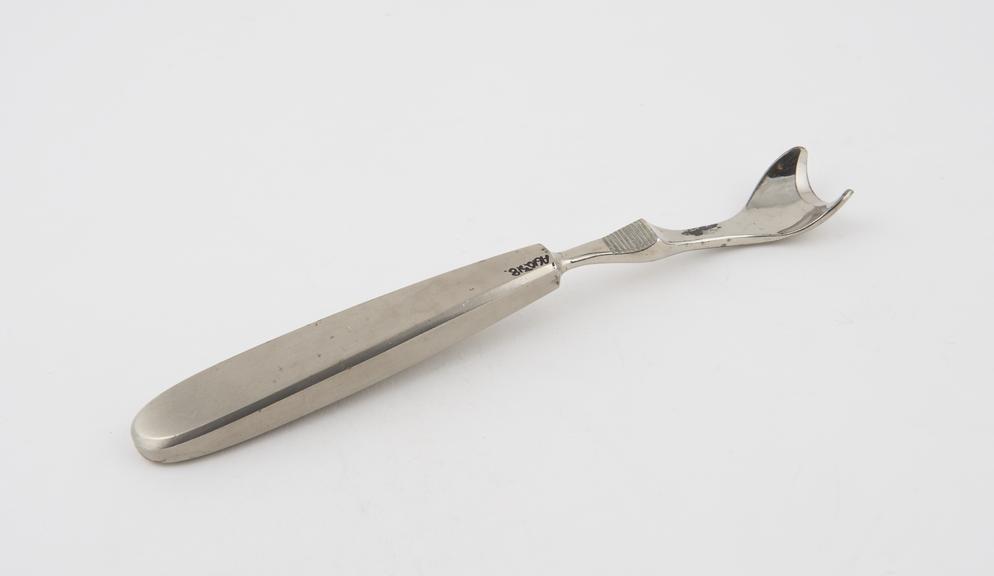 Curette, steel, European, late 19th century