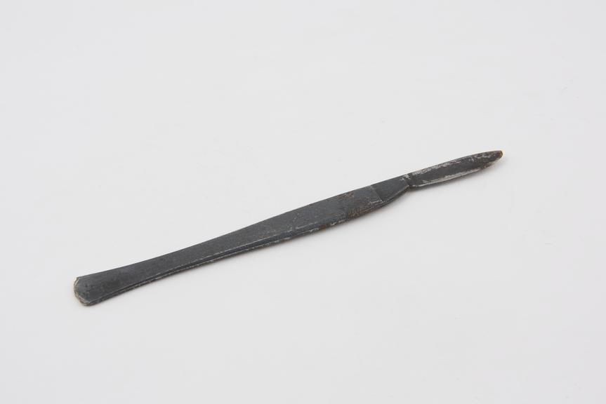 Scalpel, steel, 1881-1920